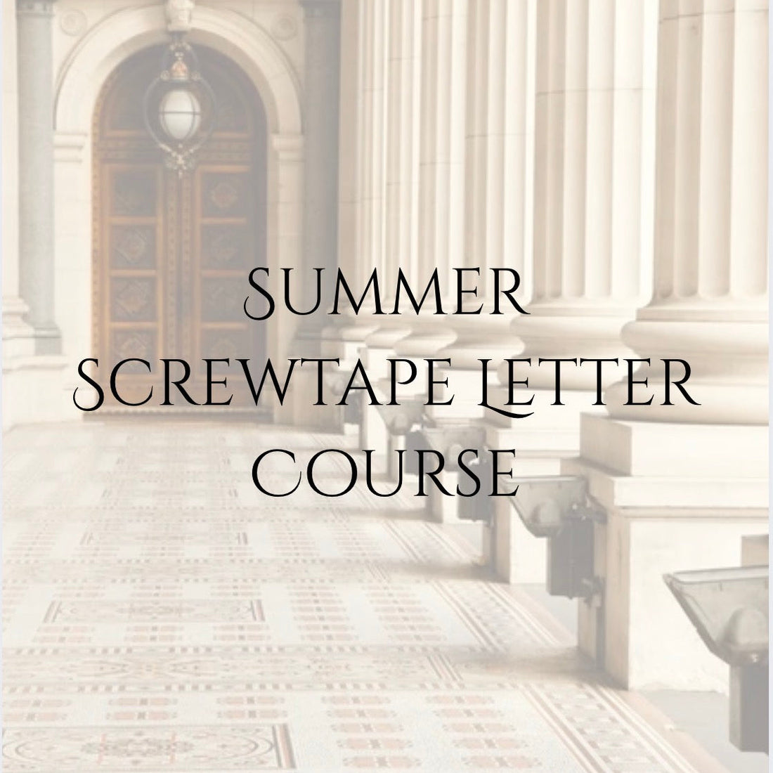 Winter Literature Course | 13-15 Year Olds