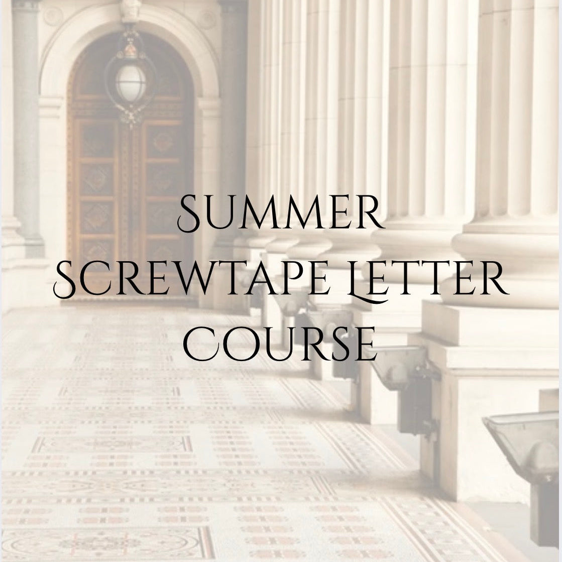 Winter Literature Course | 13-15 Year Olds