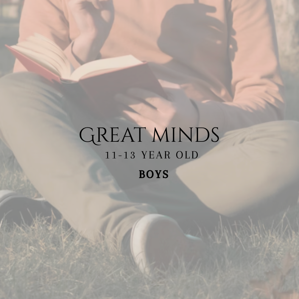 Great Minds | 13-15 Year Old Young Men