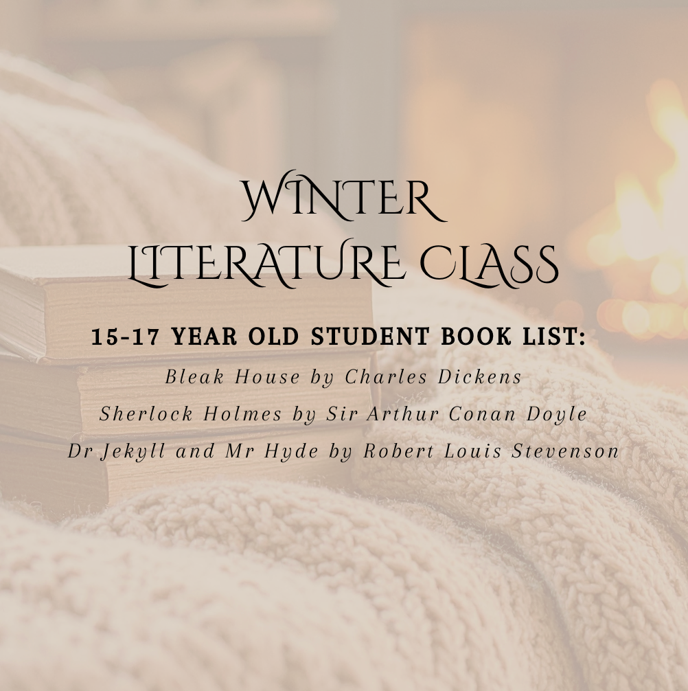 Winter Literature Course | 15-17 Year Olds